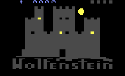 Wolfenstein 2600 Title Screen